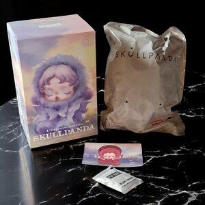 NEW Pop Mart Skullpanda L’impressionnisme Plush Pendant - Blossom 🌹
